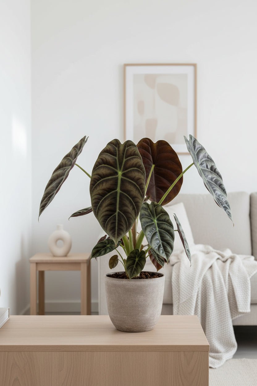 Alocasia Red Secret — Oreille d&
