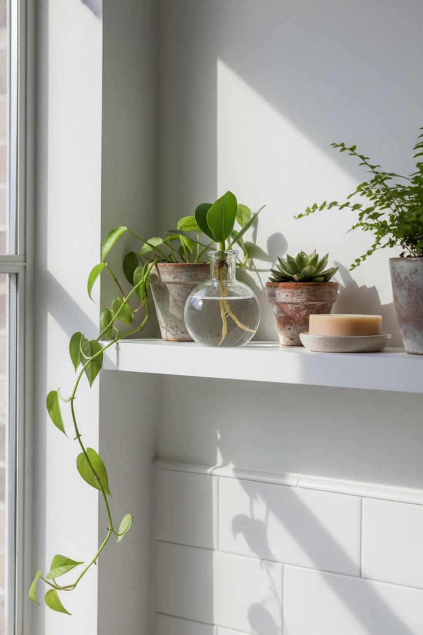 Clusia en bocal Samoa — Plante hydroponique mini — Ø5 cm — H10 cm - Verdeia