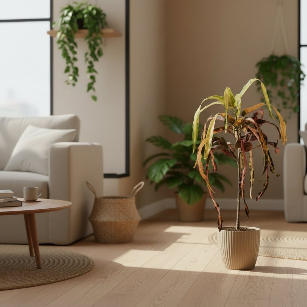 Croton Dreadlock – Ø19 cm – H70 cm - Verdeia