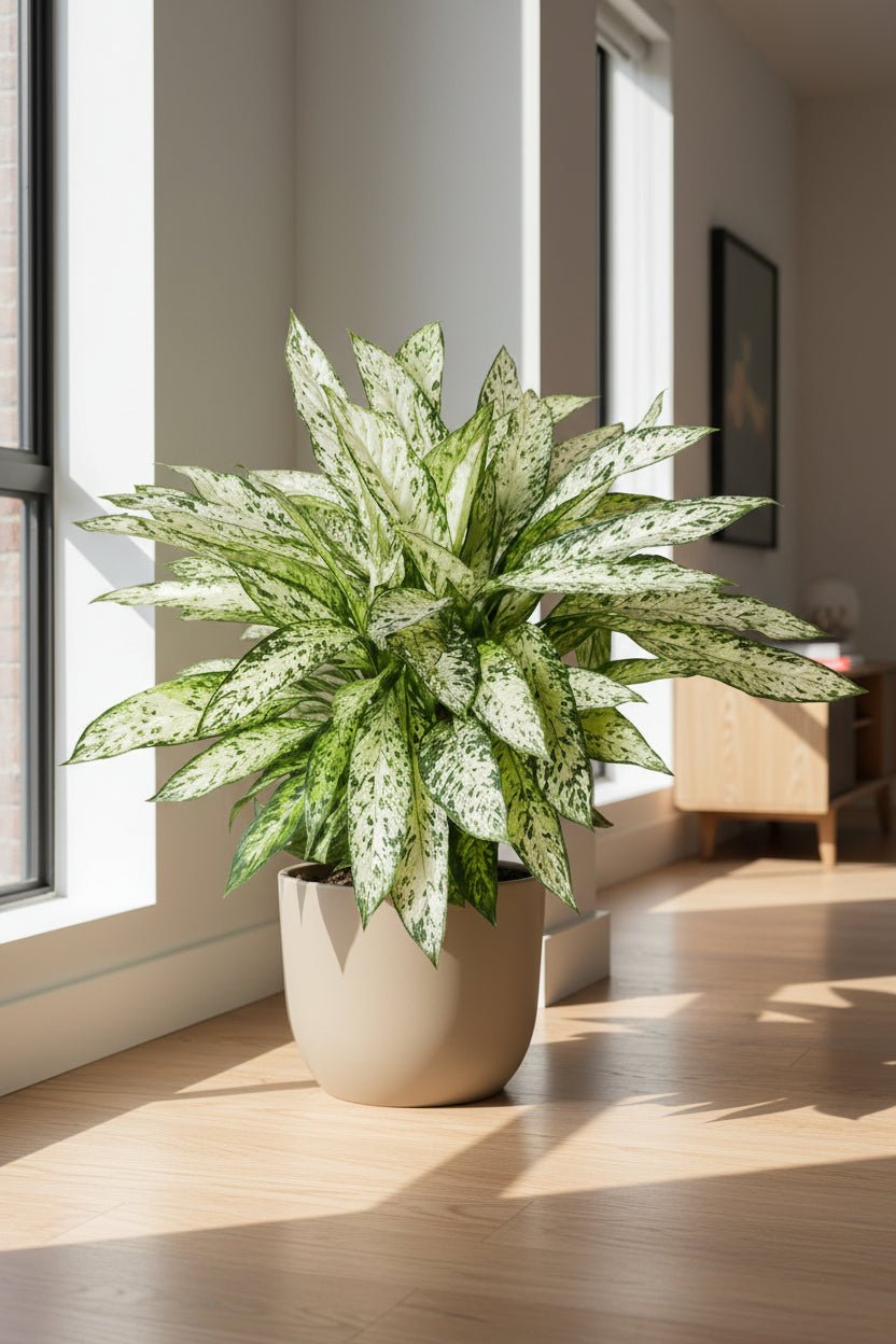 Dieffenbachia Vesuvius - Ø27cm - H80cm - Verdeia