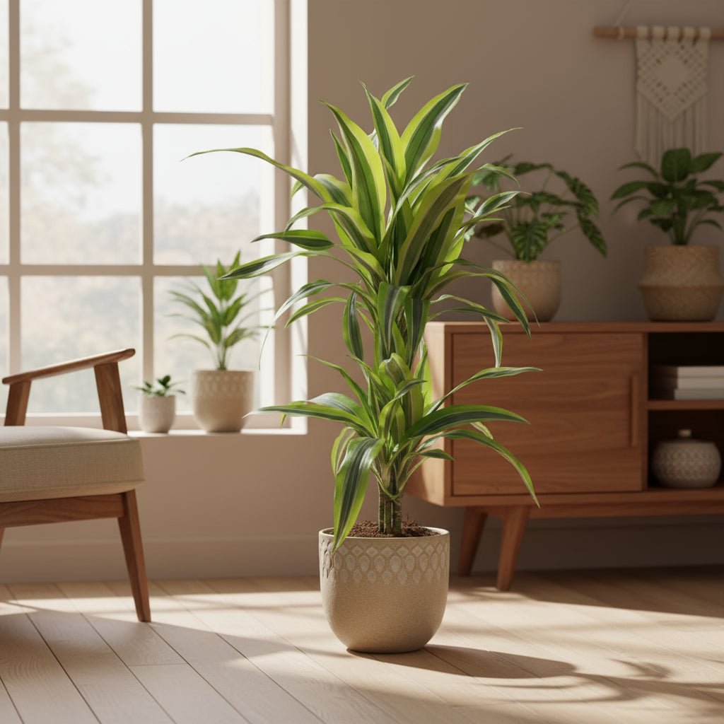 Dracaena Lemon Lime – Dragonnier d’intérieur panaché - Verdeia