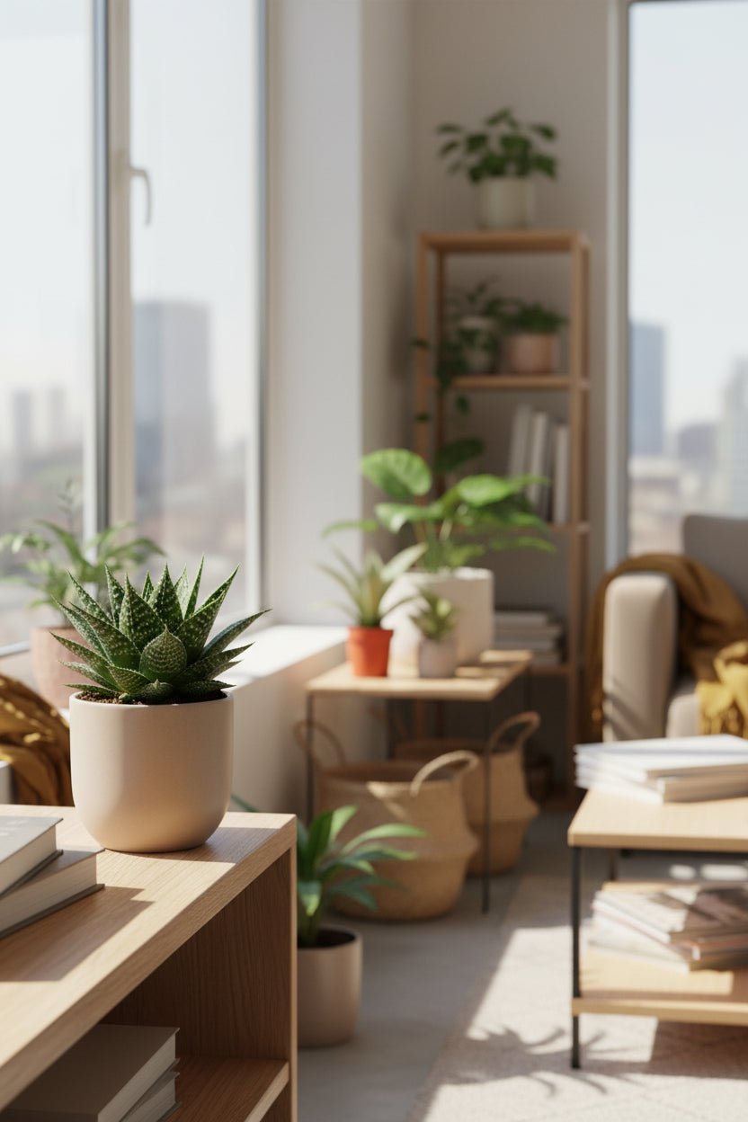 Gasteria Hybride Aurora — Ø11 cm — H15 cm - Verdeia