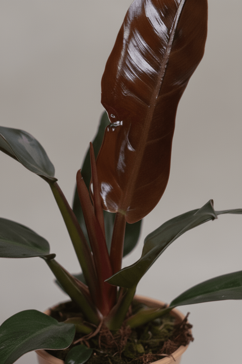 Philodendron Imperial Red — Philodendron impérial rouge - Verdeia