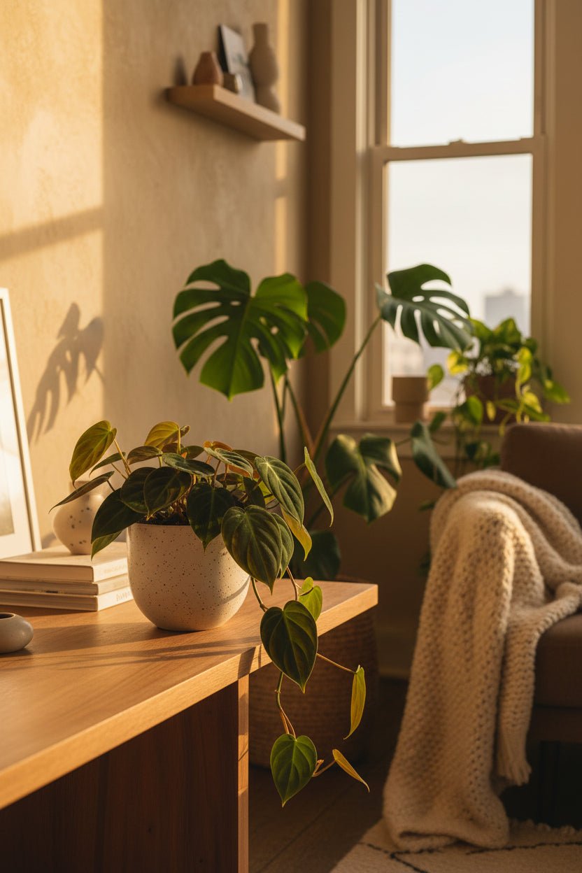 Philodendron Micans — Philodendron velours — Ø12 cm — H15 cm - Verdeia