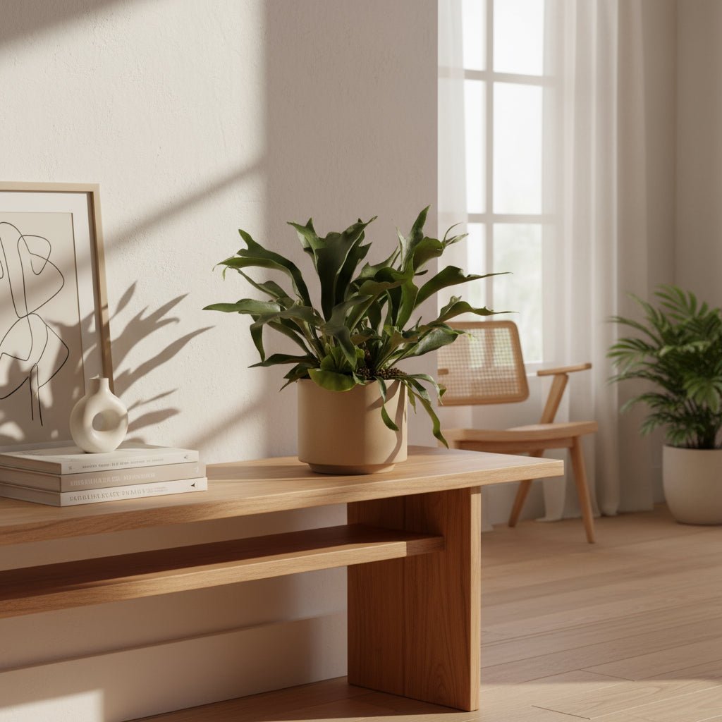 Platycerium bifurcatum – Fougère corne de cerf tropicale - Verdeia