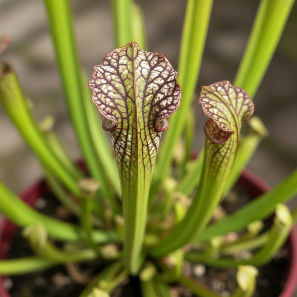 Sarracenia Farnhamii - Ø12cm - H40cm - Verdeia
