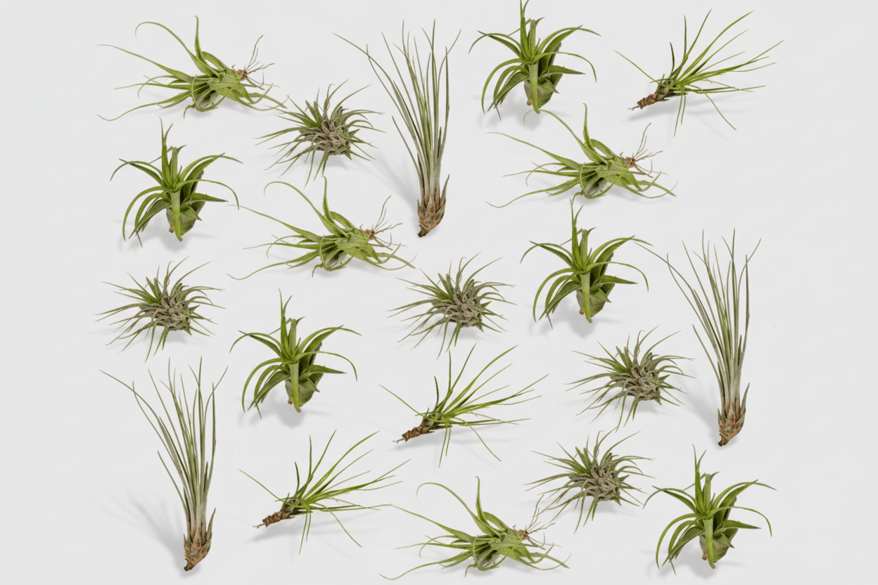 Tillandsia Air mix — Lot de 20 plantes aériennes — Ø6 cm - Verdeia
