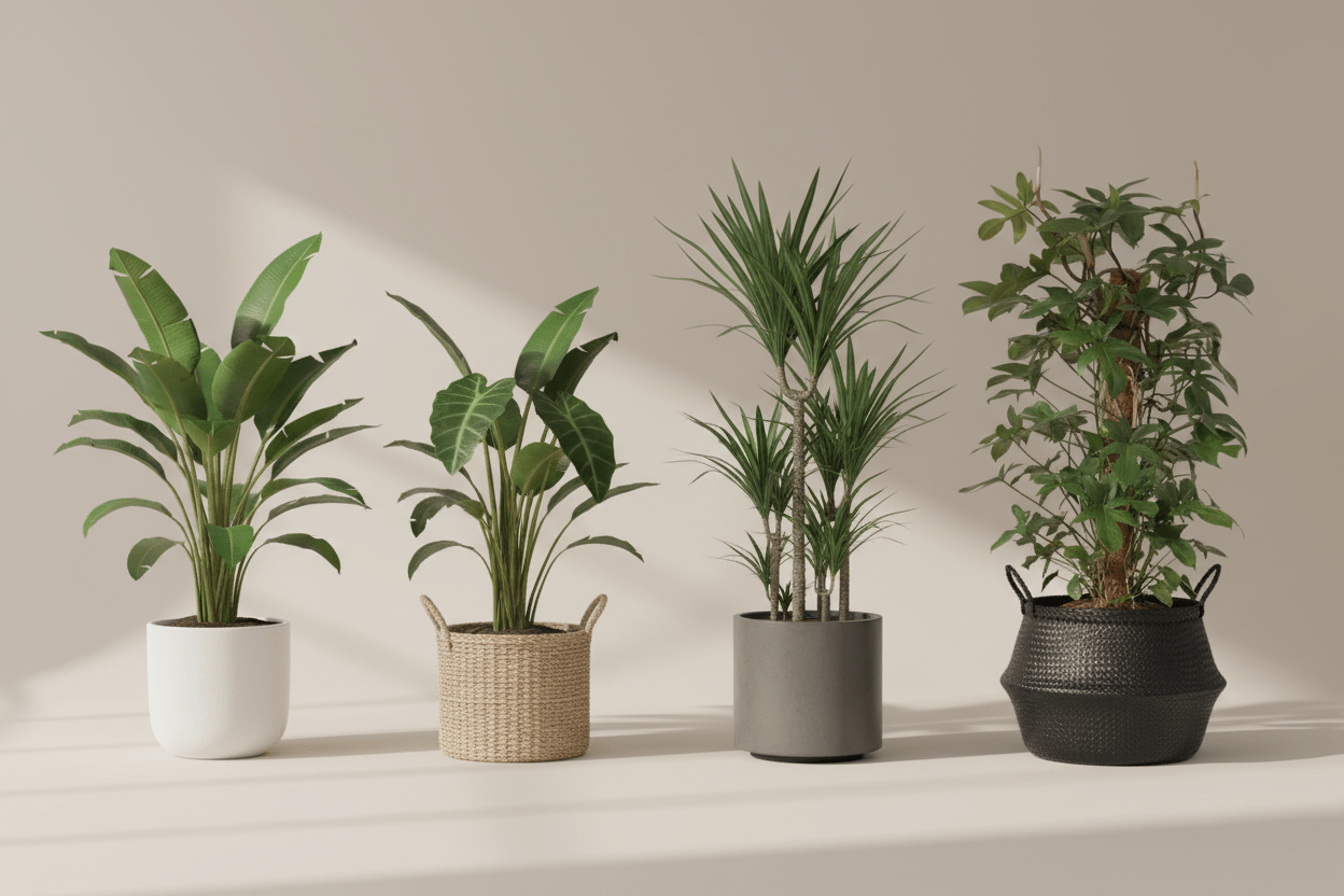 Plantes XXL : lesquelles choisir et comment les intégrer ? - Verdeia