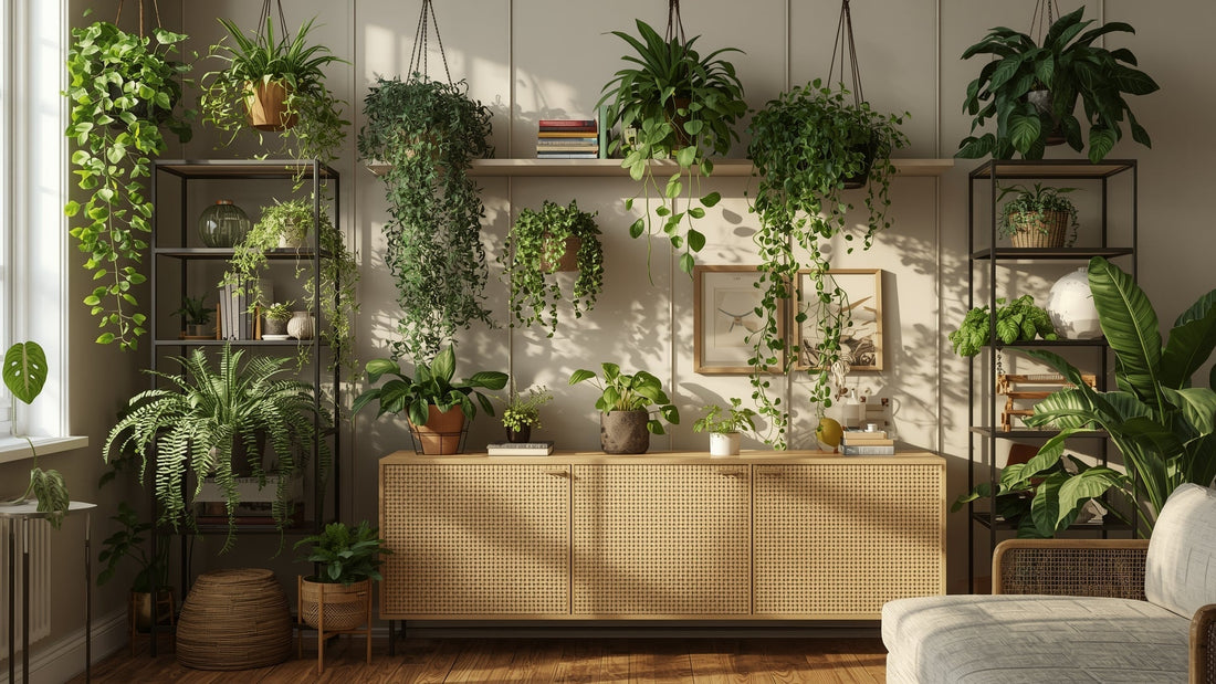 Plantes suspendues & retombantes