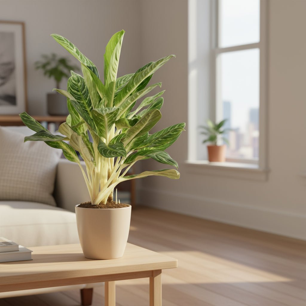 Aglaonema ‘Keylime’ – D17 x H60 cm - Verdeia