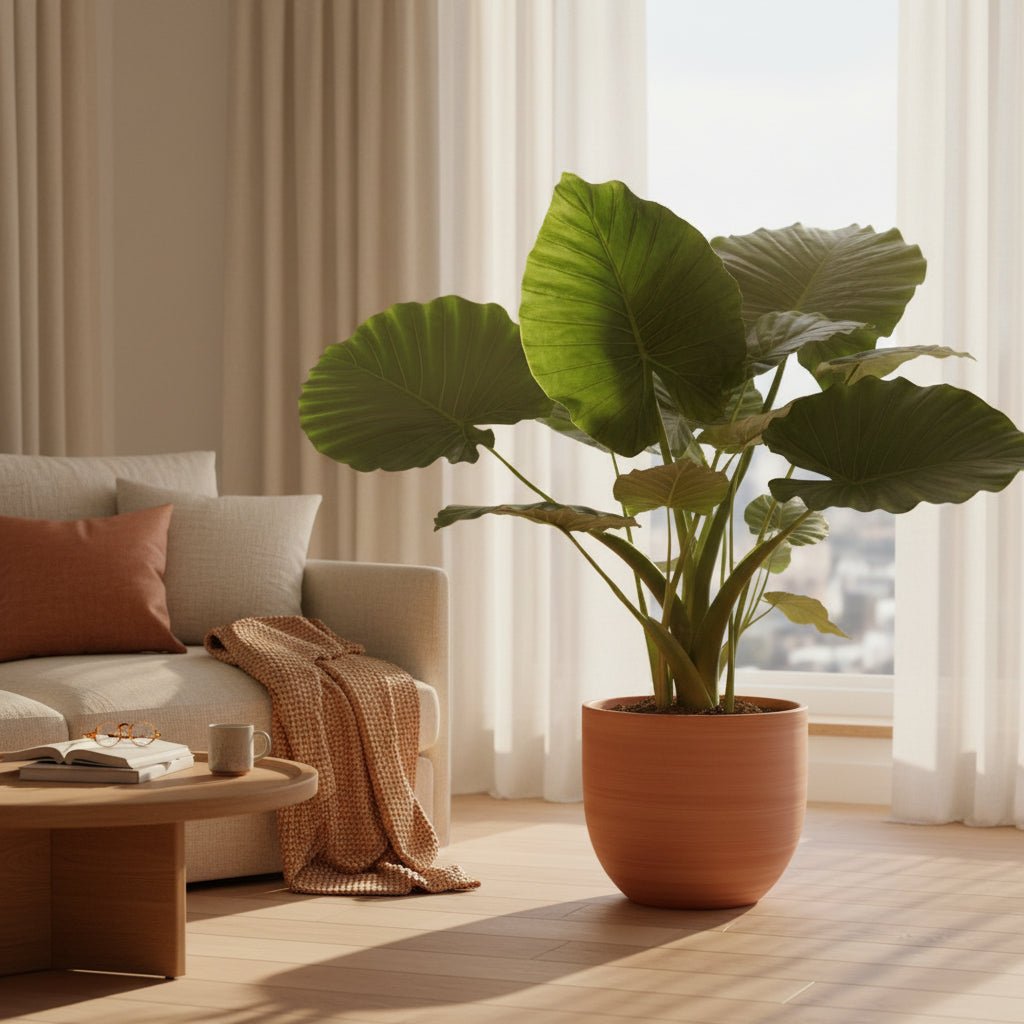 Alocasia Gageana California – Ø21 cm – H80 cm - Verdeia