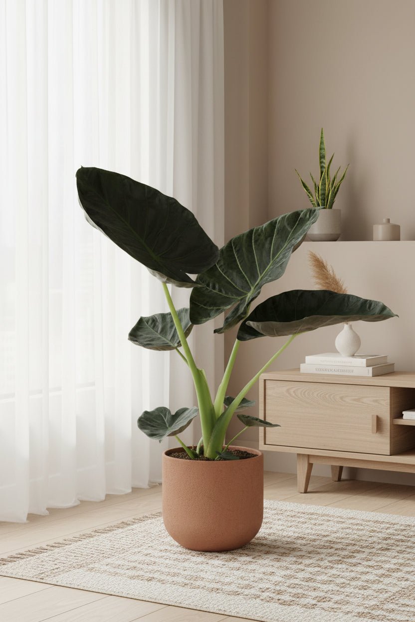 Alocasia Regal Shield — Oreille d&