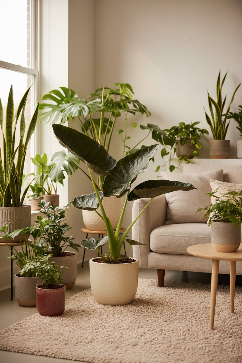 Alocasia Regal Shield — Oreille d&