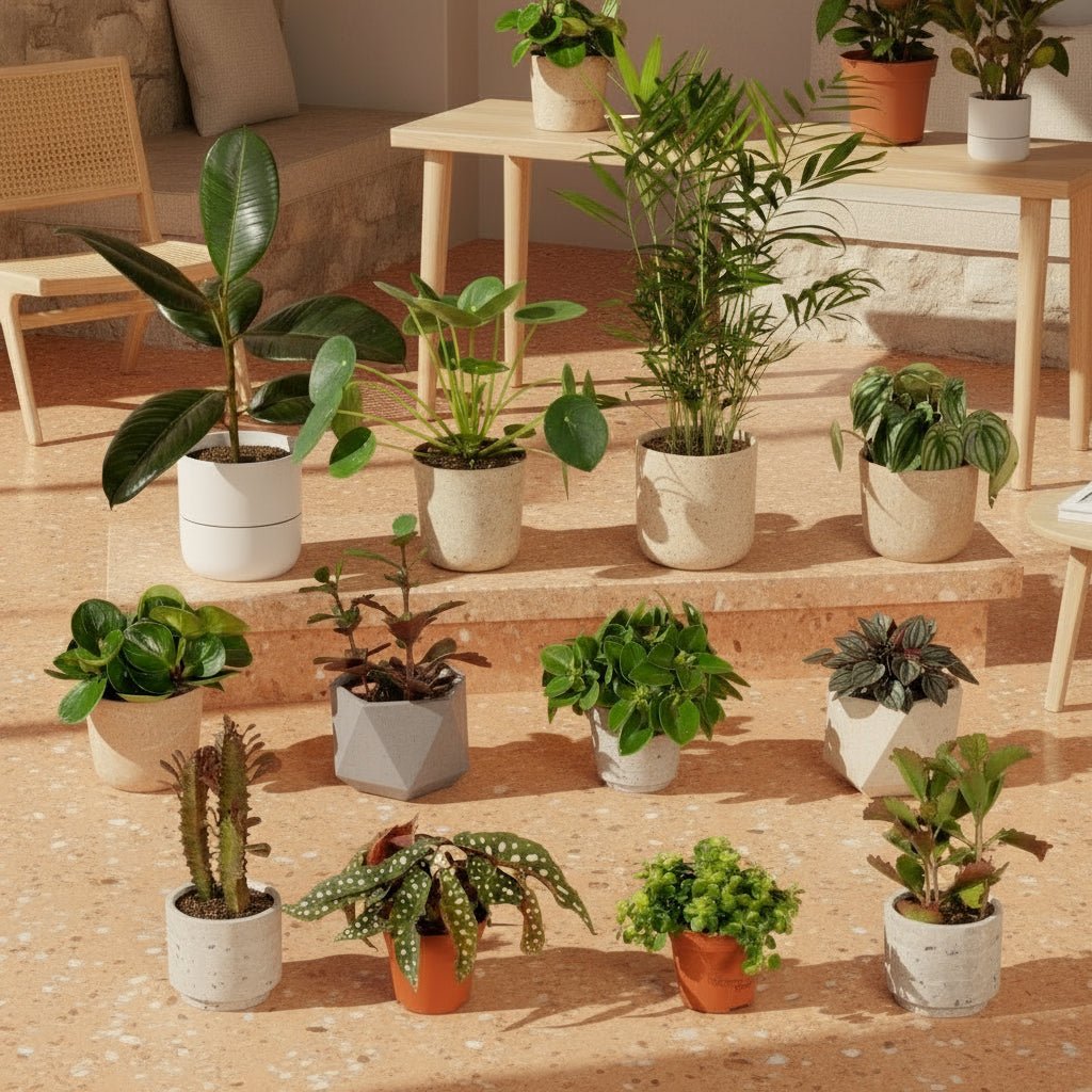 Box Surprise de Plantes « Les Hors du Commun » – x12 – D12 x H25 cm - Verdeia