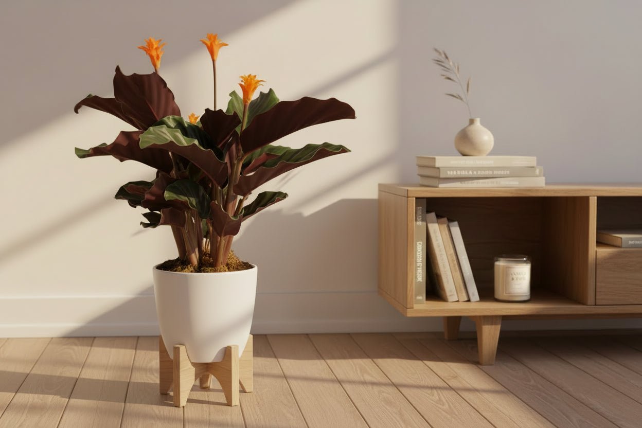 Calathea Crocata — Ø14 cm — H40 cm - Verdeia