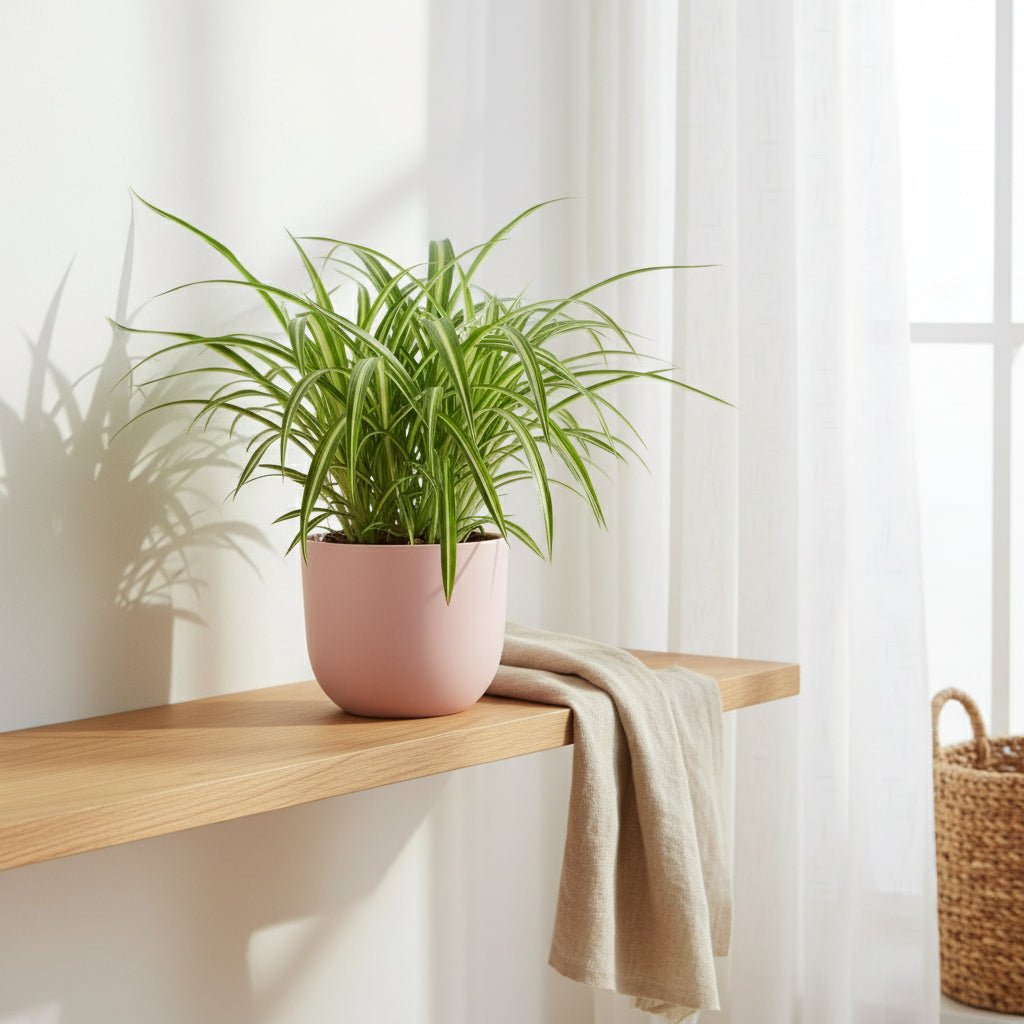 Chlorophytum comosum ‘Variegatum’ — Plante araignée panachée - Verdeia