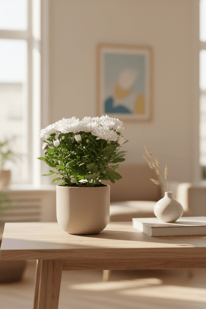 Chrysanthemum Brave — Ø12 cm — H26 cm - Verdeia