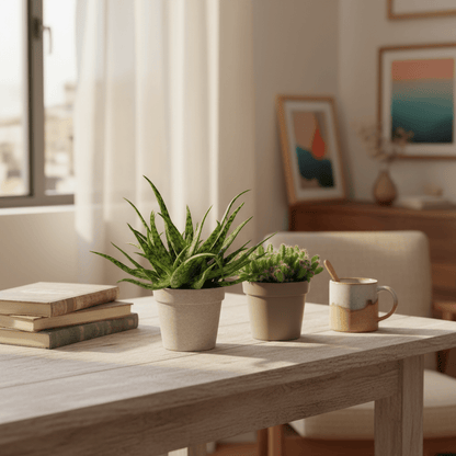 Duo Aloe Spider/Hylocereus Undatus 10,5 x 15 cm - Verdeia