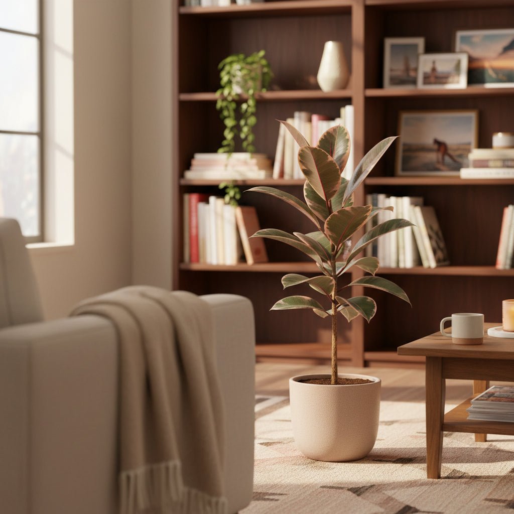 Ficus Elastica Belize – Caoutchouc panaché - Verdeia