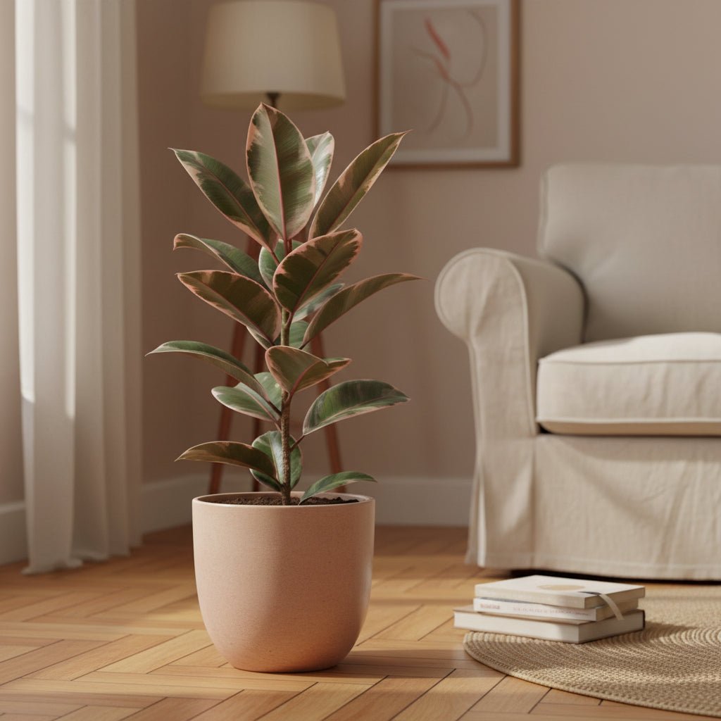 Ficus Elastica Belize – Caoutchouc panaché - Verdeia