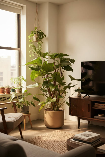 Homalomena Rubescens Maggy — Ø24 cm — H90 cm - Verdeia