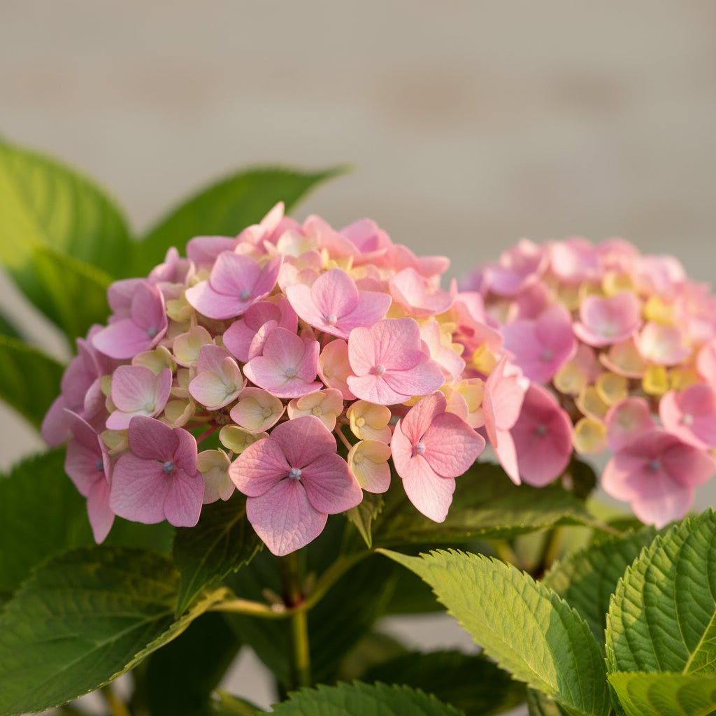 Hydrangea arborescens ‘Pink Annabelle’ – Hortensia rose boule – D19 x H30 cm - Verdeia