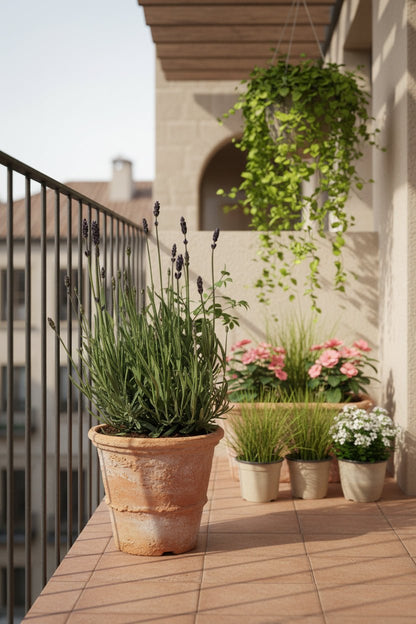 Lavande Hidcote Blue — Lavandula angustifolia — Ø12 cm — H20 cm - Verdeia