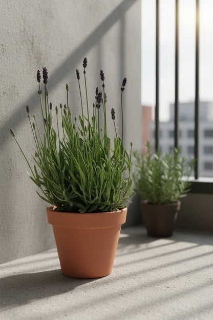 Lavande Hidcote Blue — Lavandula angustifolia — Ø12 cm — H20 cm - Verdeia