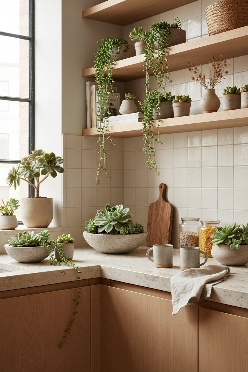 Lot de 30 Succulentes Variées — Ø5,5 cm - Verdeia