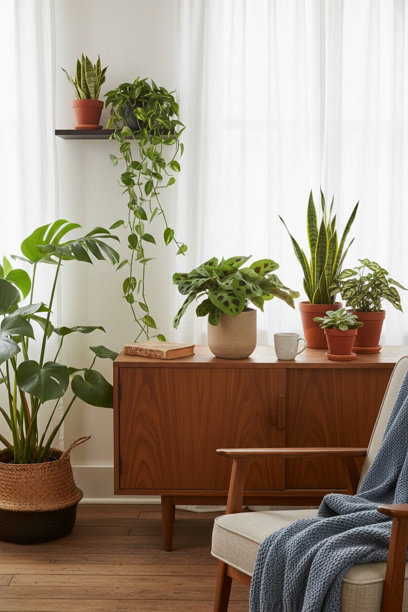 Maranta Leuconeura Kerchoveana — Plante de prière — Ø12 cm — H30 cm - Verdeia