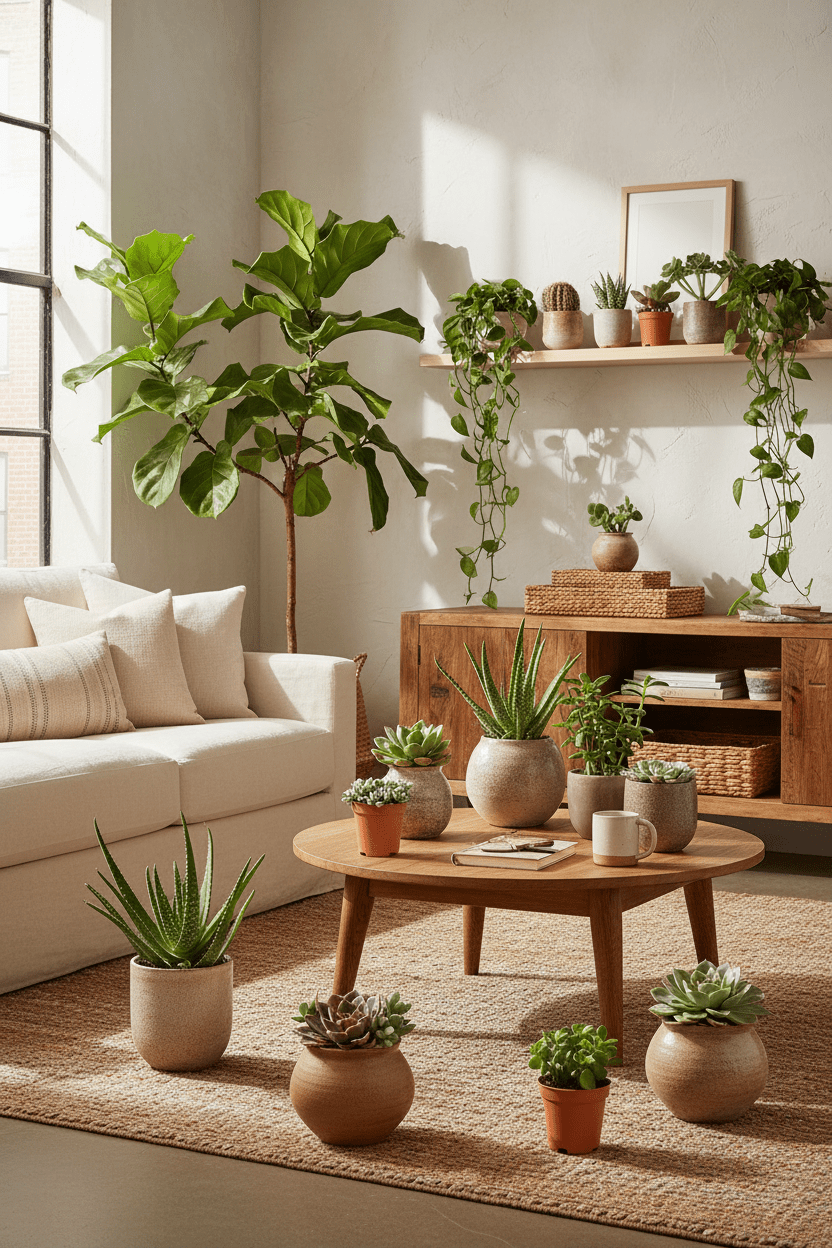 Mix de 20 Succulentes — Plantes grasses — Ø5,5 cm — H7 cm - Verdeia