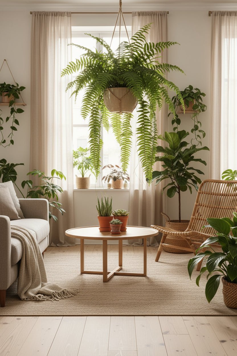 Nephrolepis ‘Macho’ – Grande fougère tropicale - D20 x H100 cm - Verdeia