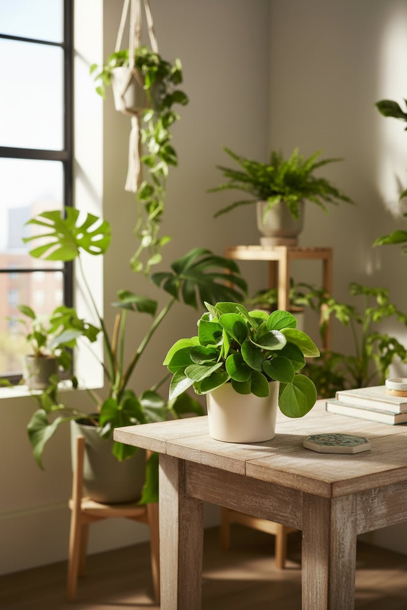 Peperomia Rana Verde — Ø11 cm — H15 cm - Verdeia