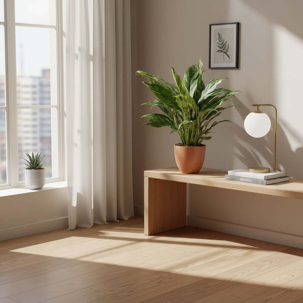 Philodendron Diamond Variegata — Ø14 cm — H55 cm - Verdeia