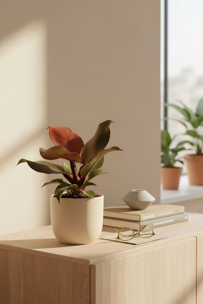 Philodendron Imperial Red — Philodendron impérial rouge - Verdeia