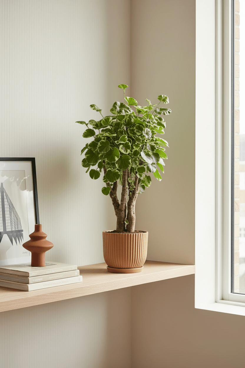 Polyscias Balfouriana — Aralia à feuilles rondes — Ø17 cm — H50 cm - Verdeia