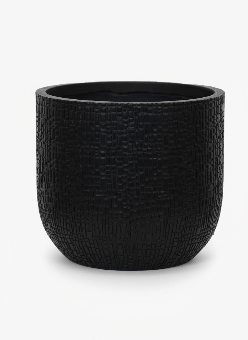 Pot Capi Nature Skin — Anthracite Ø17 cm - Verdeia