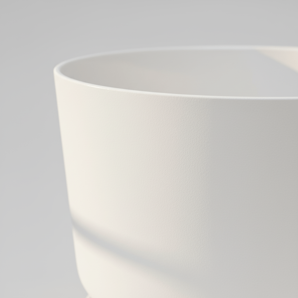 Pot Elho Greenville Rond — Blanc Ø30 cm - Verdeia