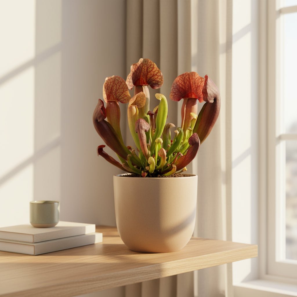 Sarracenia × Catesbaei — Ø12 cm — H23 cm - Verdeia