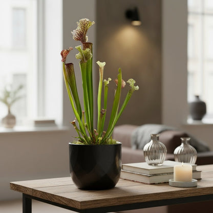 Sarracenia ‘Judith Hindle’ – Plante carnivore - D12 x H30 cm - Verdeia